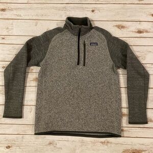 Patagonia Men's Better Sweater® 1/4- Quarter Zip Fleece Stonewash Medium